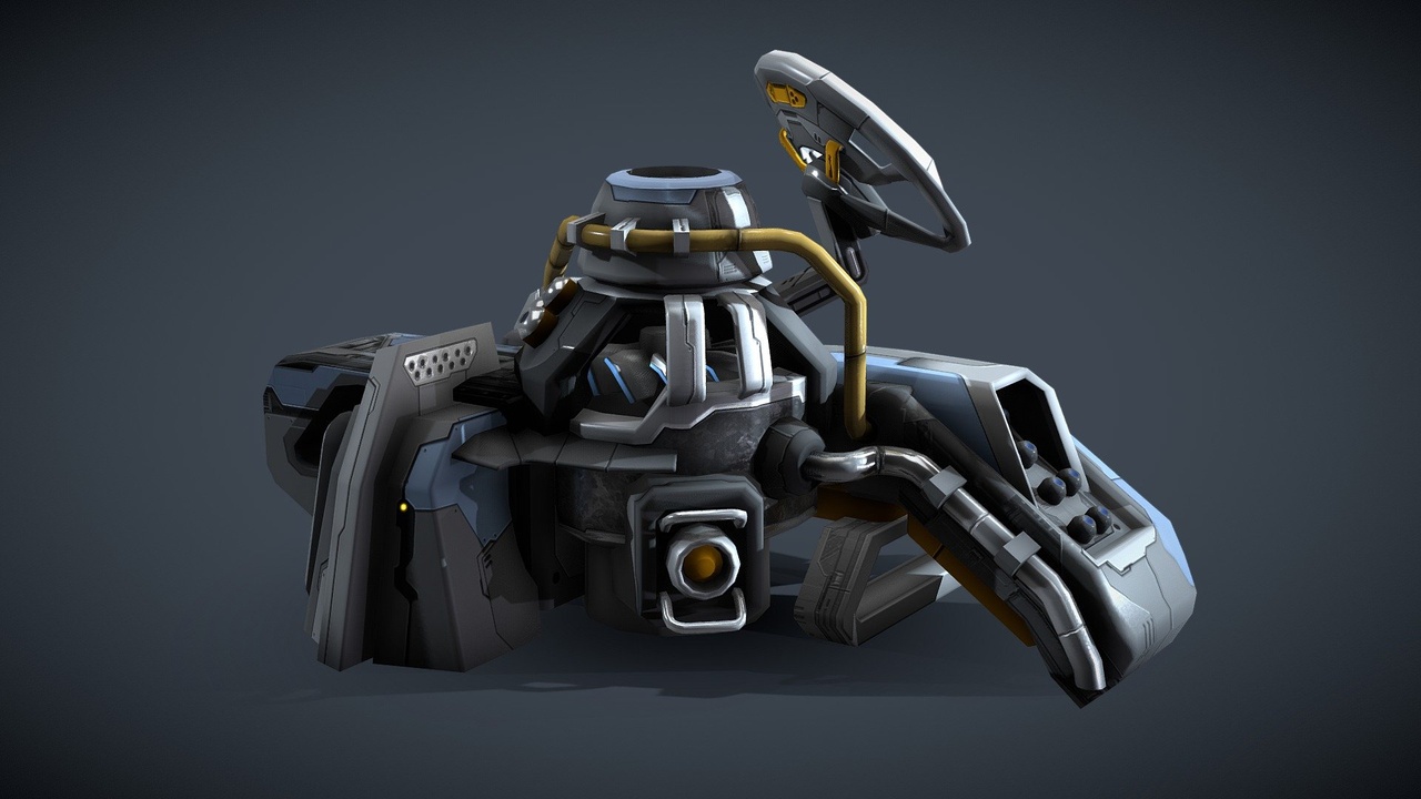Media 1 for listing VR SciFi Building 02 - Animated