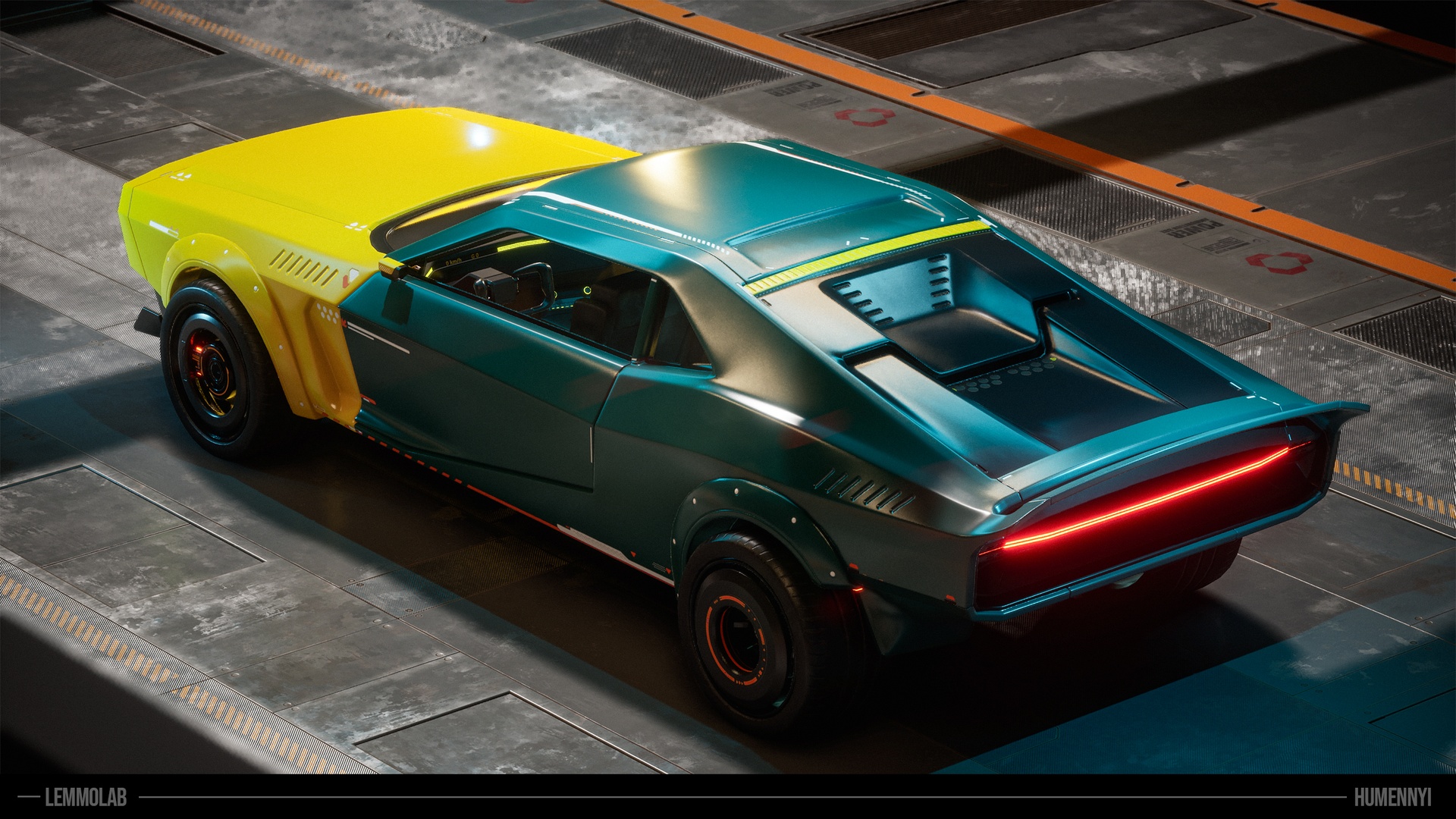 Media 1 for listing SciFi Cyber Car 6
