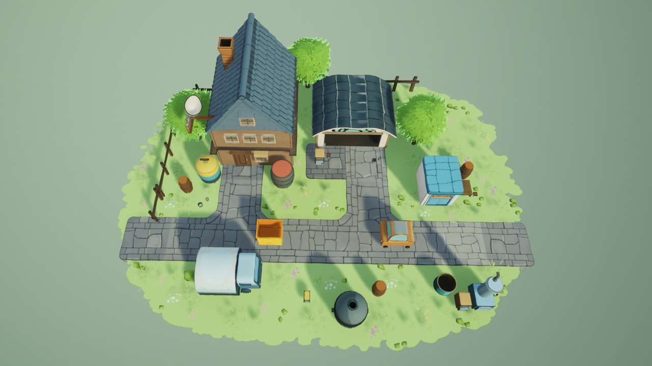 Media 1 for listing Cartoon-style small scenes 1