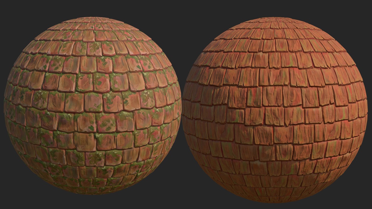 Media 1 for listing 9 Seamless Roof Materials Pack (4K PBR)