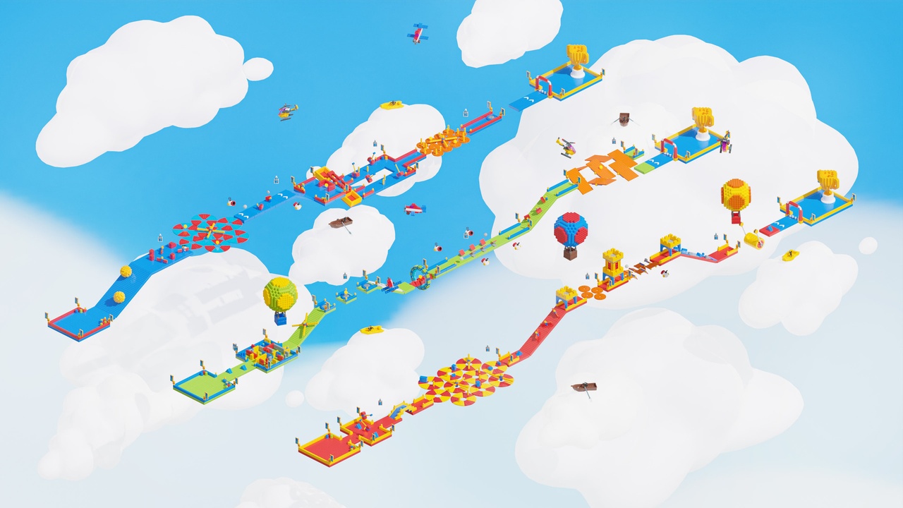 Media 1 for listing Platformer 7 Constructor - Low Poly 3D Models Pack