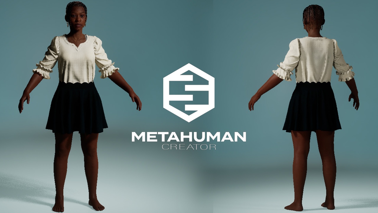 Media 1 for listing Shirt  Outfit Metahuman Wardrobe cloth