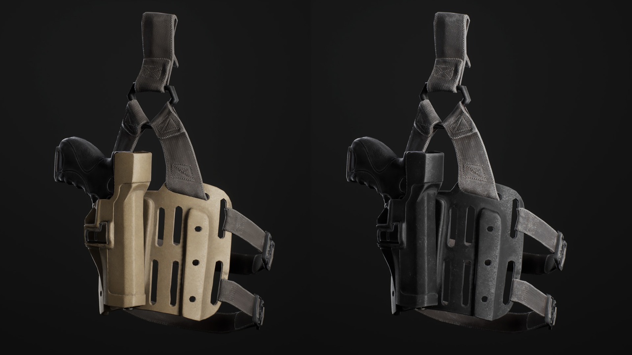 Media 1 for listing Holster Pistol Hard - Metahuman