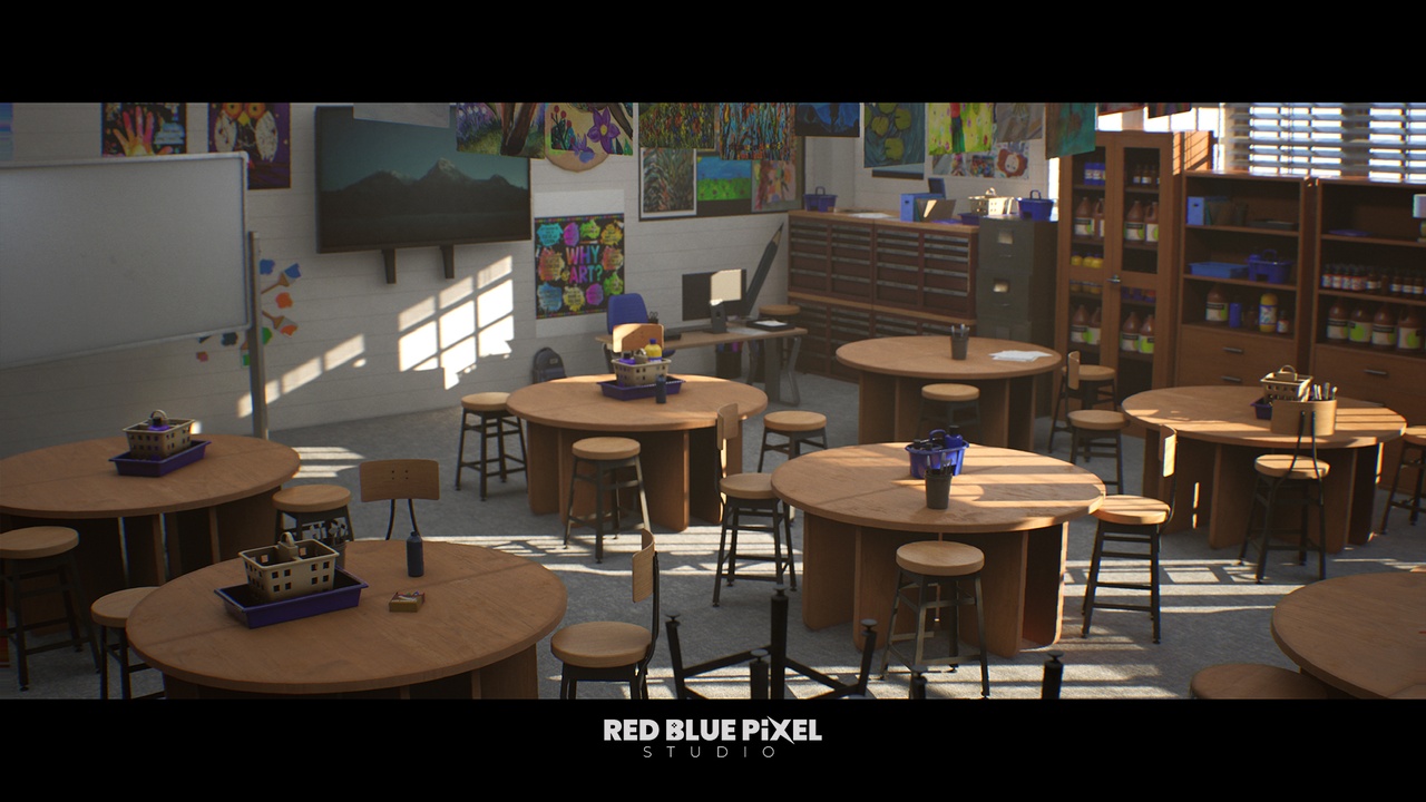 File multimediali per l'articolo School Art Room: 1