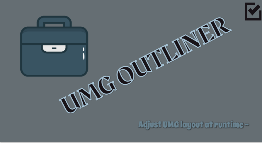 UMG Runtime Outliner | Fab