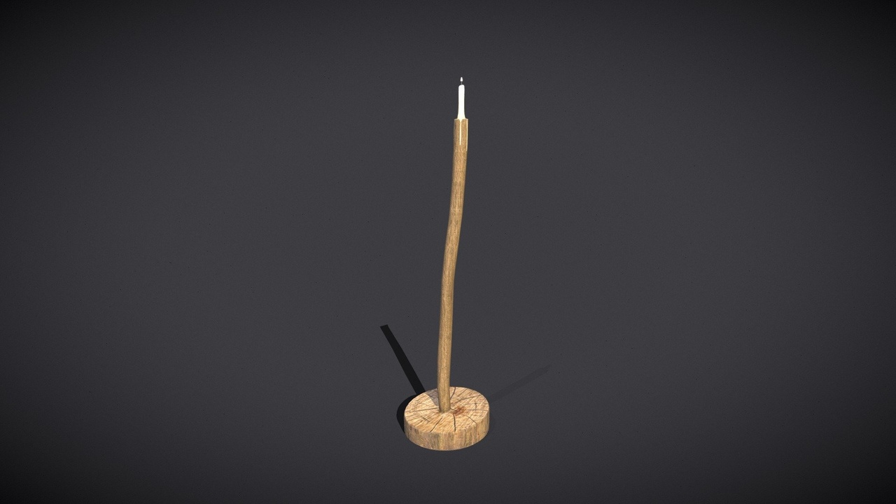Media 1 for listing Candle On Stick