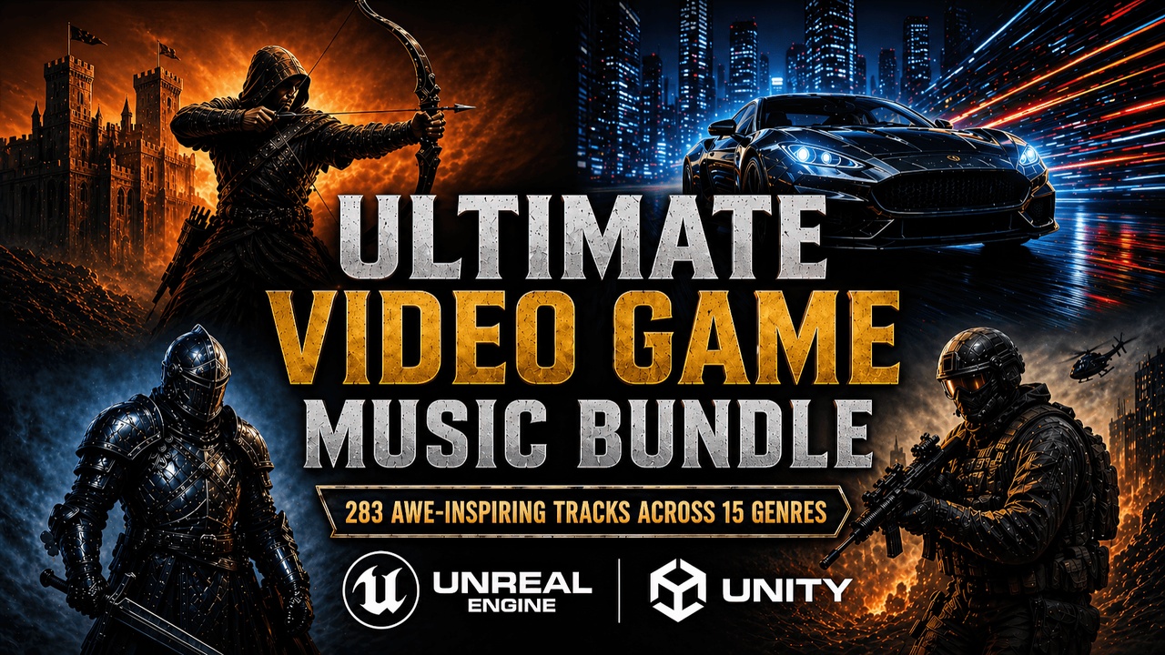 Medium 1 für Eintrag Ultimate Video Game Music Bundle: RPG, Action, Fantasy, Horror, Sci-Fi
