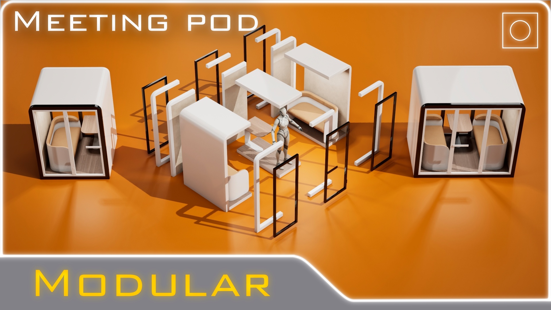 Media 1 for listing Office Meeting Pod (Modular)