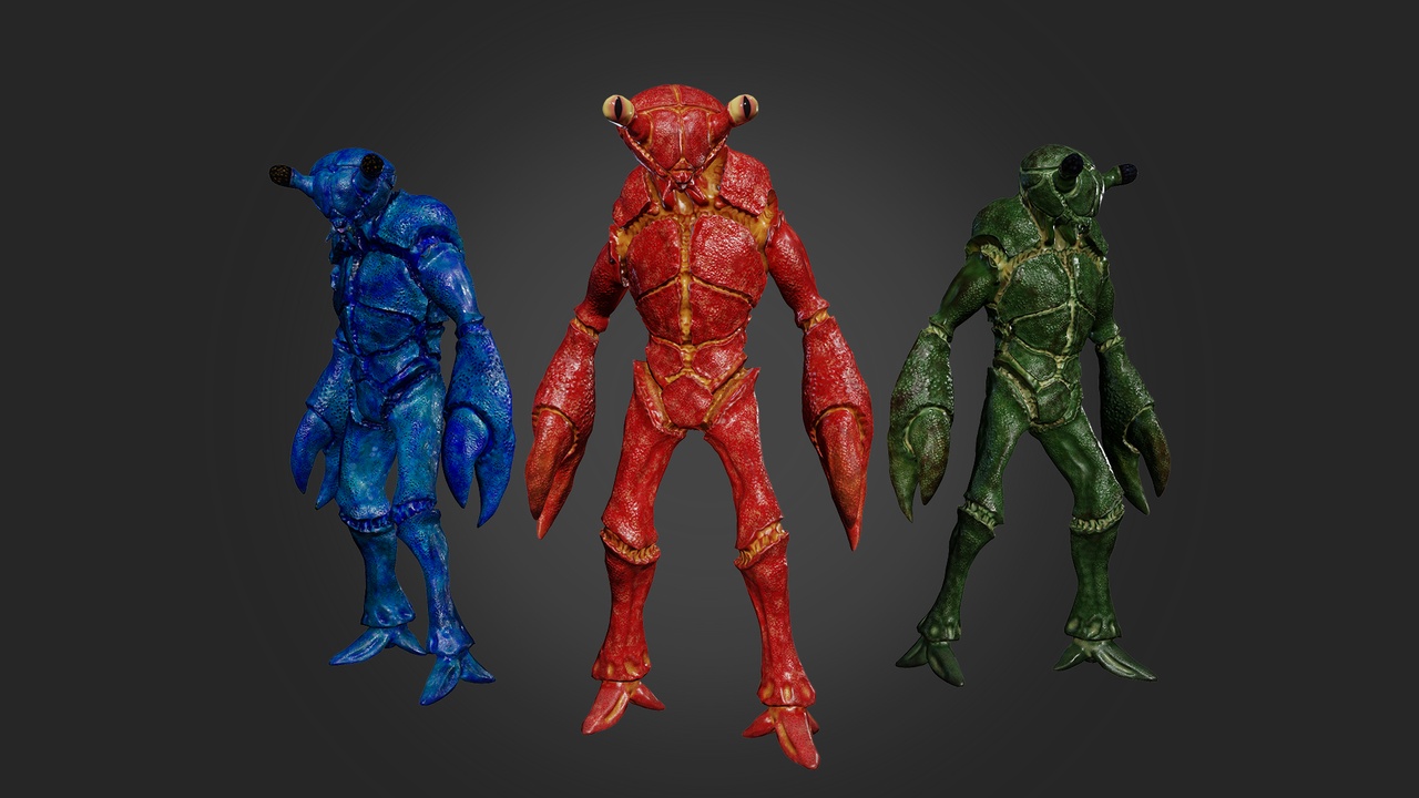 Media 1 for listing Crab monster