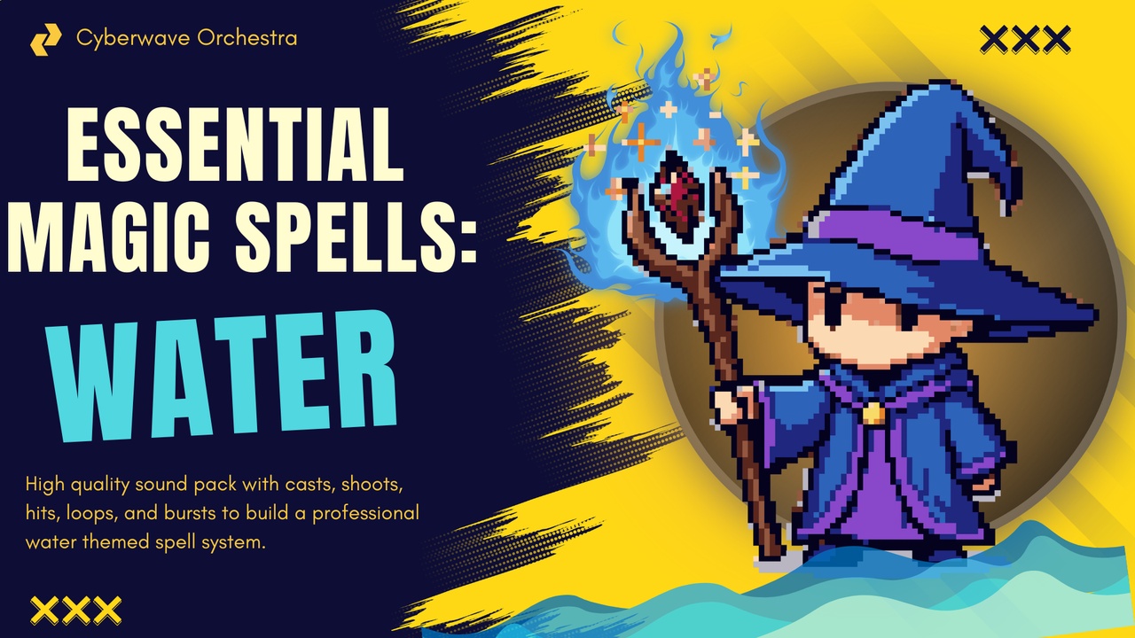 Media 1 for listing Magic Spells Essentials: Water Sound Effects