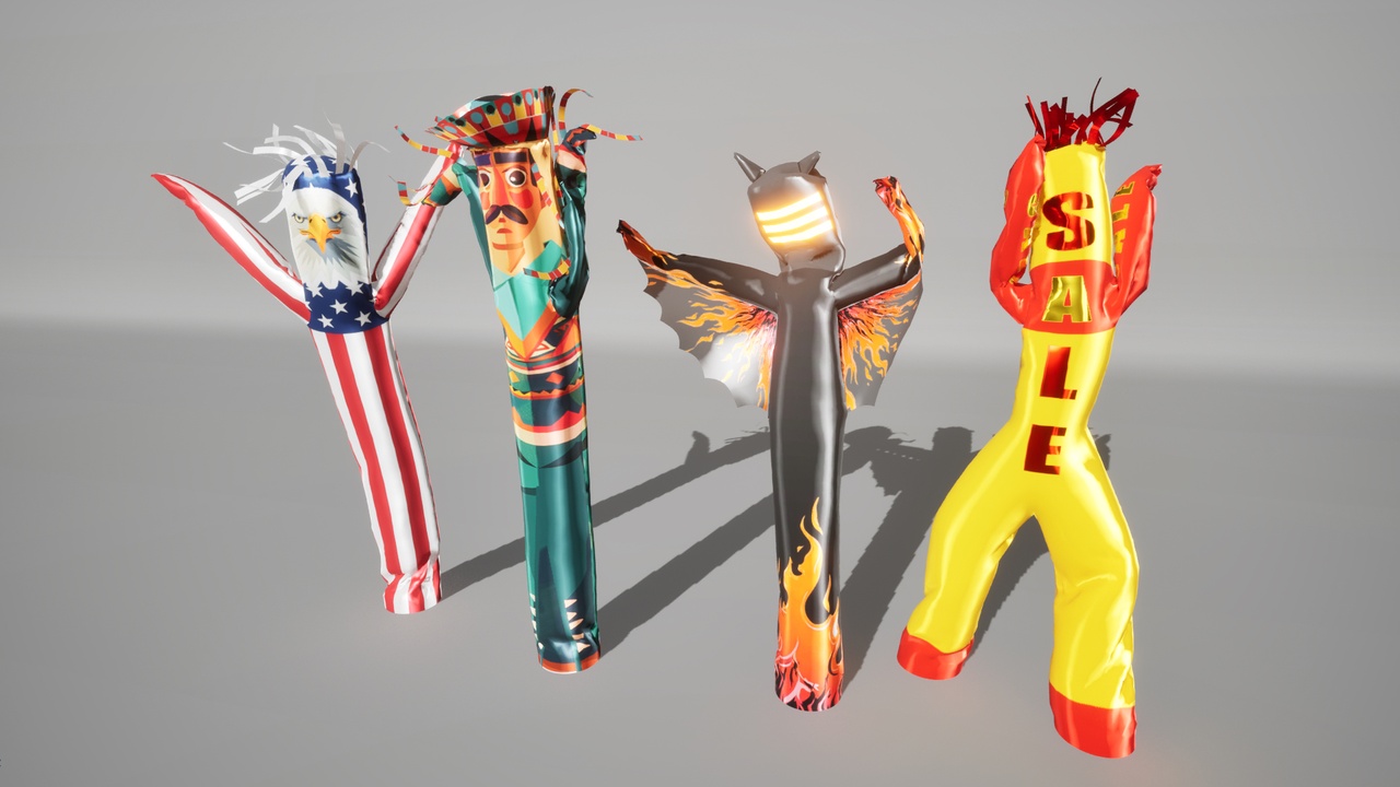 Media 1 for listing Inflatable Tube Men
