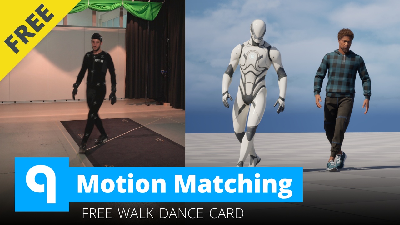 Media 1 for listing FREE Motion Matching Walk Dance Card