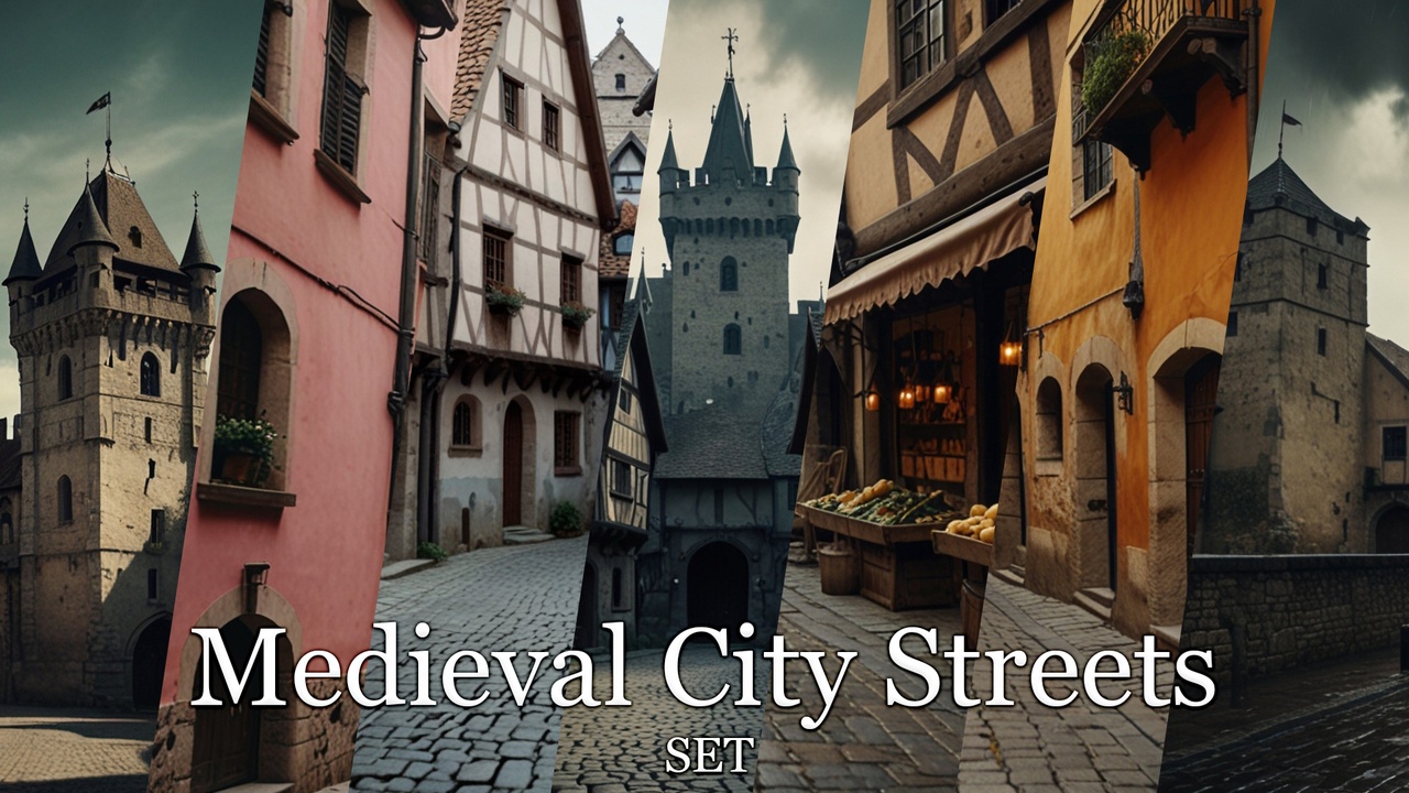 Media 1 for listing Medieval City Streets