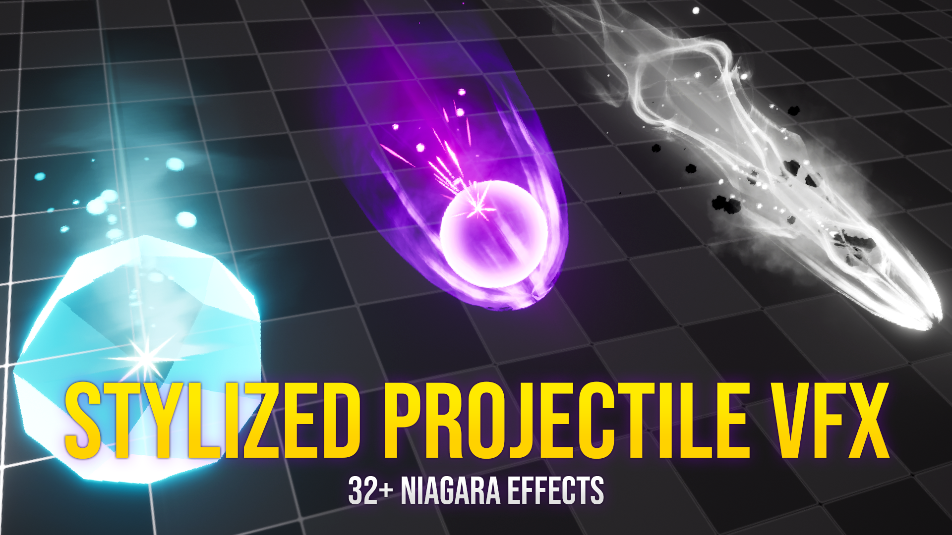 Stylized Projectile VFX Pack | Fab
