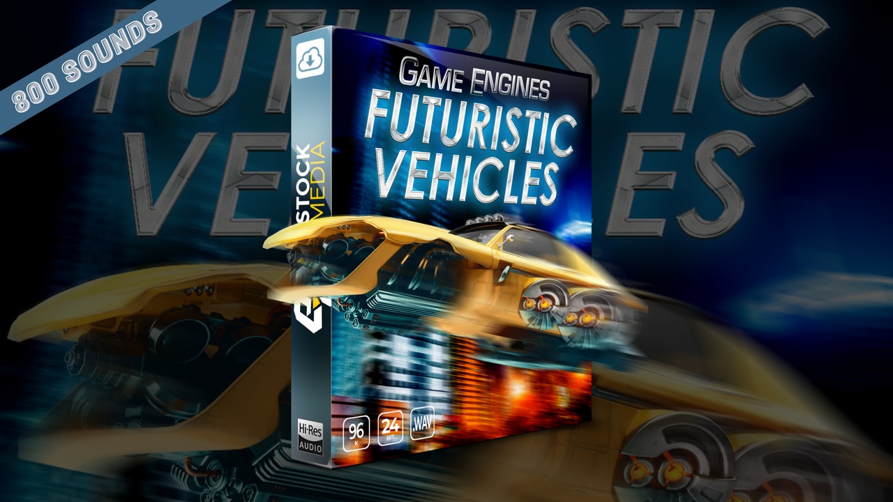 Media 1 for listing Futuristic Vehicles and Engines Sound Kit