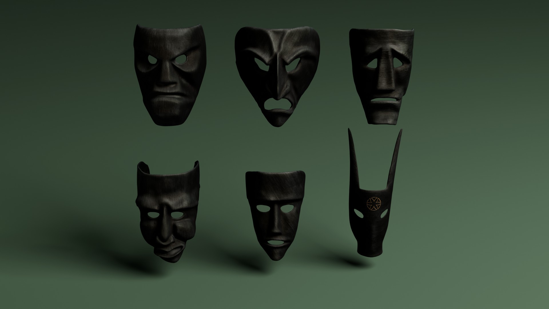 Sardinian Masks | Fab