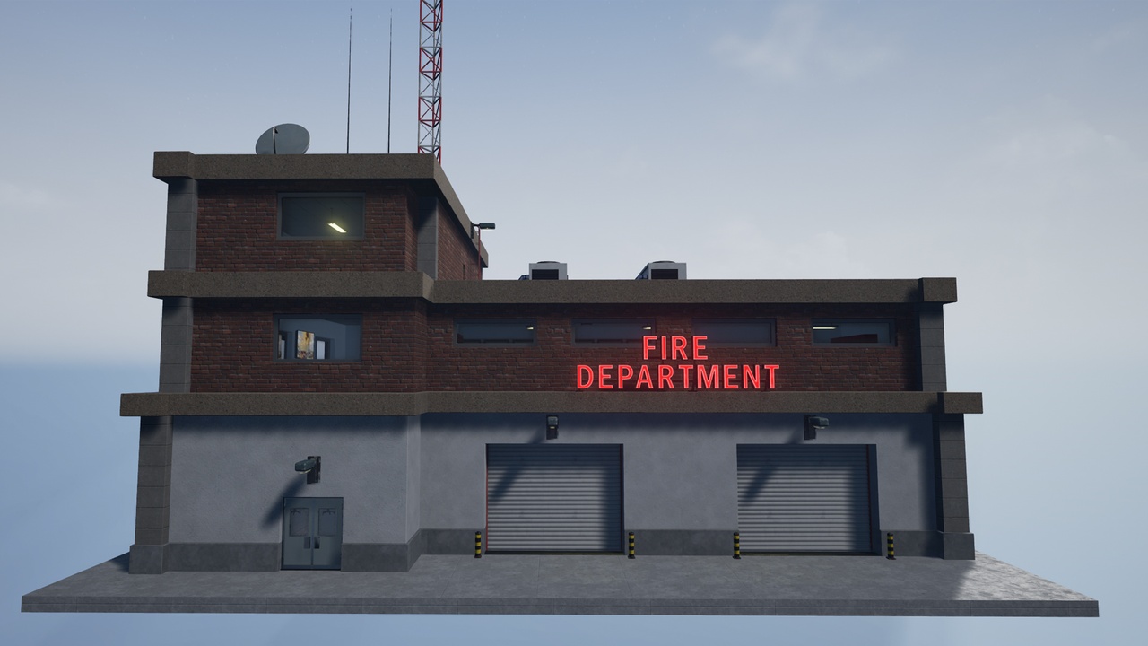 Multimedia 1 para anuncio Fire Department - Modular pack with interior