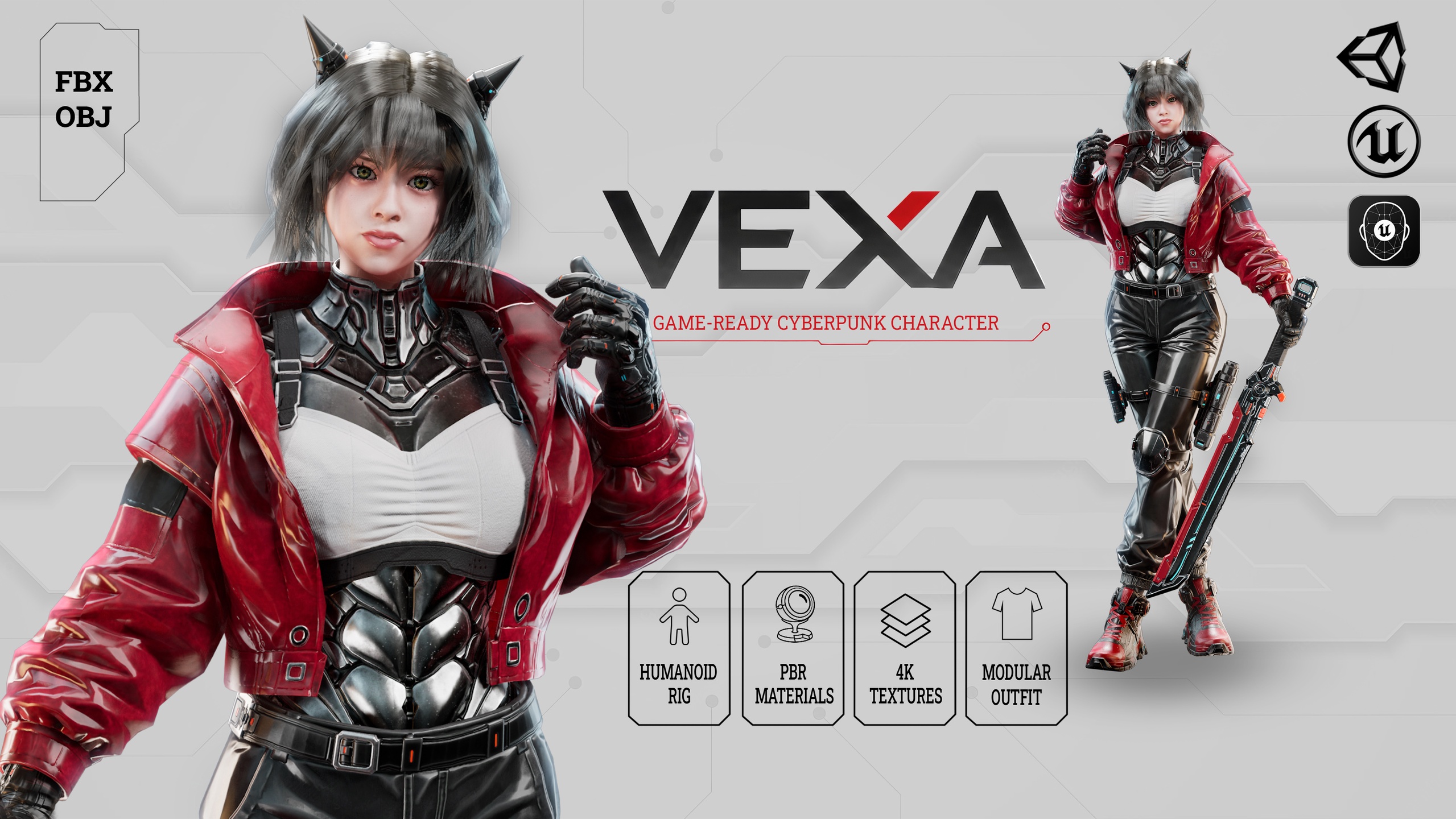 Media 1 for listing Vexa - Neon Striker