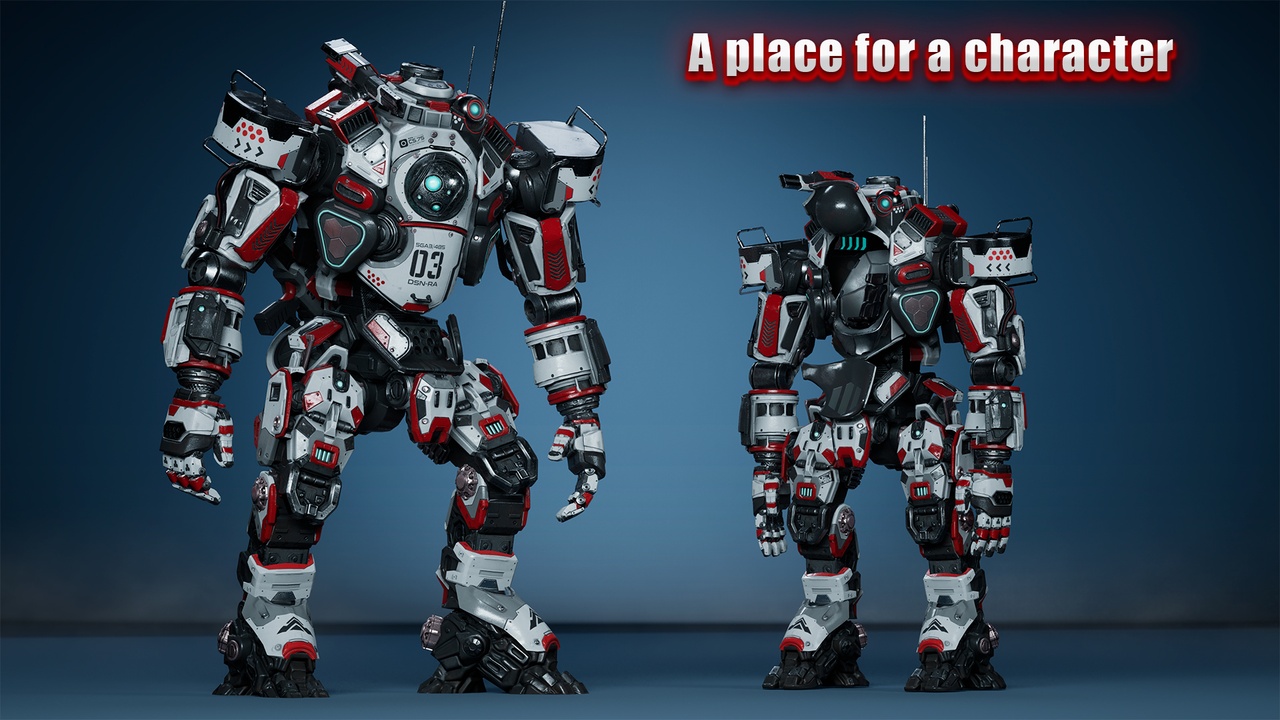 Media 1 for listing Sci-Fi Mecha - 03