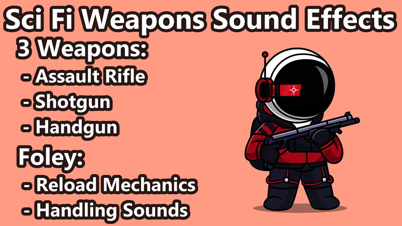 Media 1 for listing Sci-Fi Weapons Sound Effects