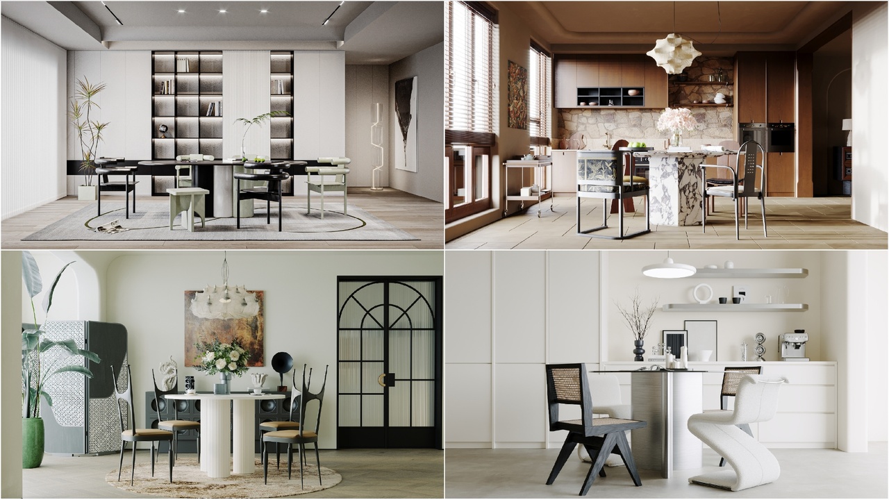 Media 1 for listing Dining Room Collection 01 - 4 Scenes