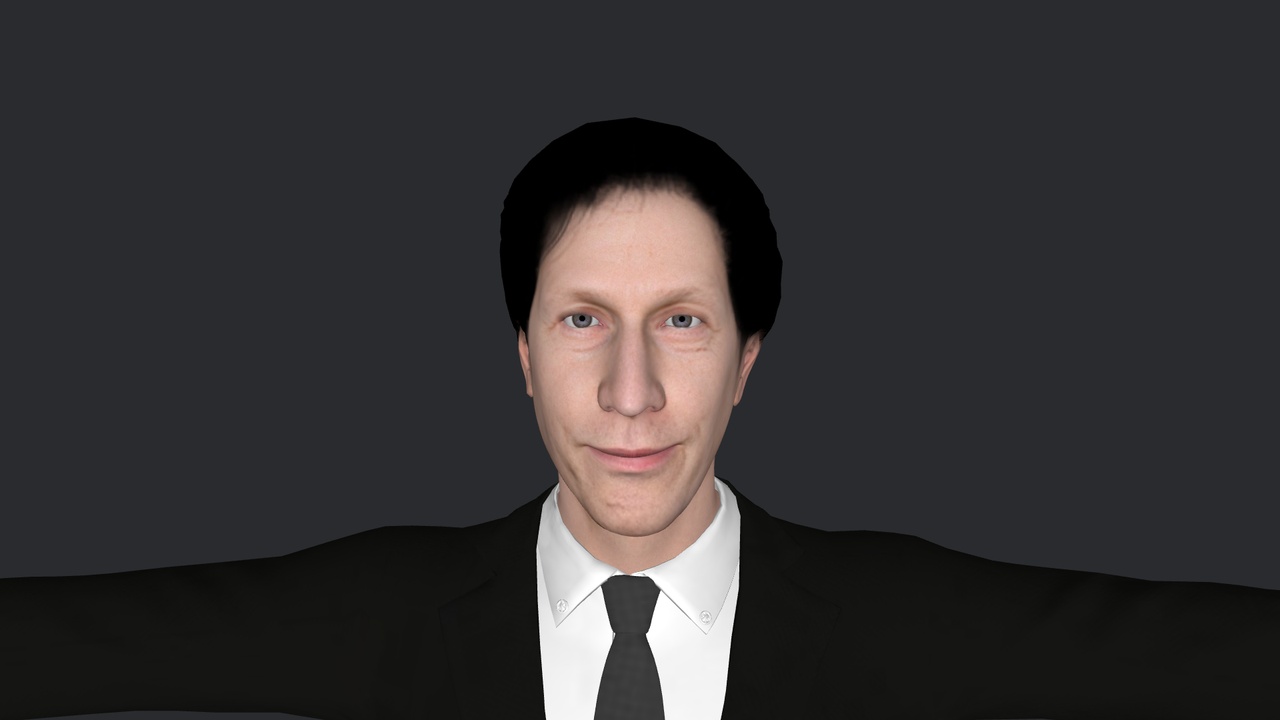 Media 1 for listing Tim Blake Nelson Hyper Realistic Full Body Rigged Character