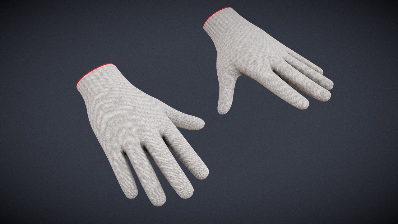 Media 1 for listing VR Game Ready | Worker Gloves / Hands