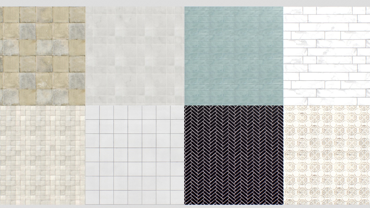 Tile Textures Pack 2 | Fab