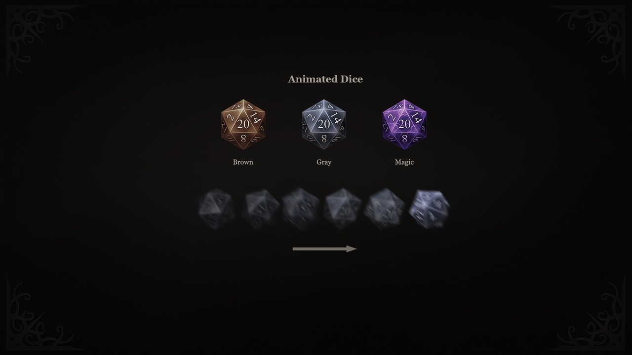 出品DnD Dice Animation + Icons.のメディア1