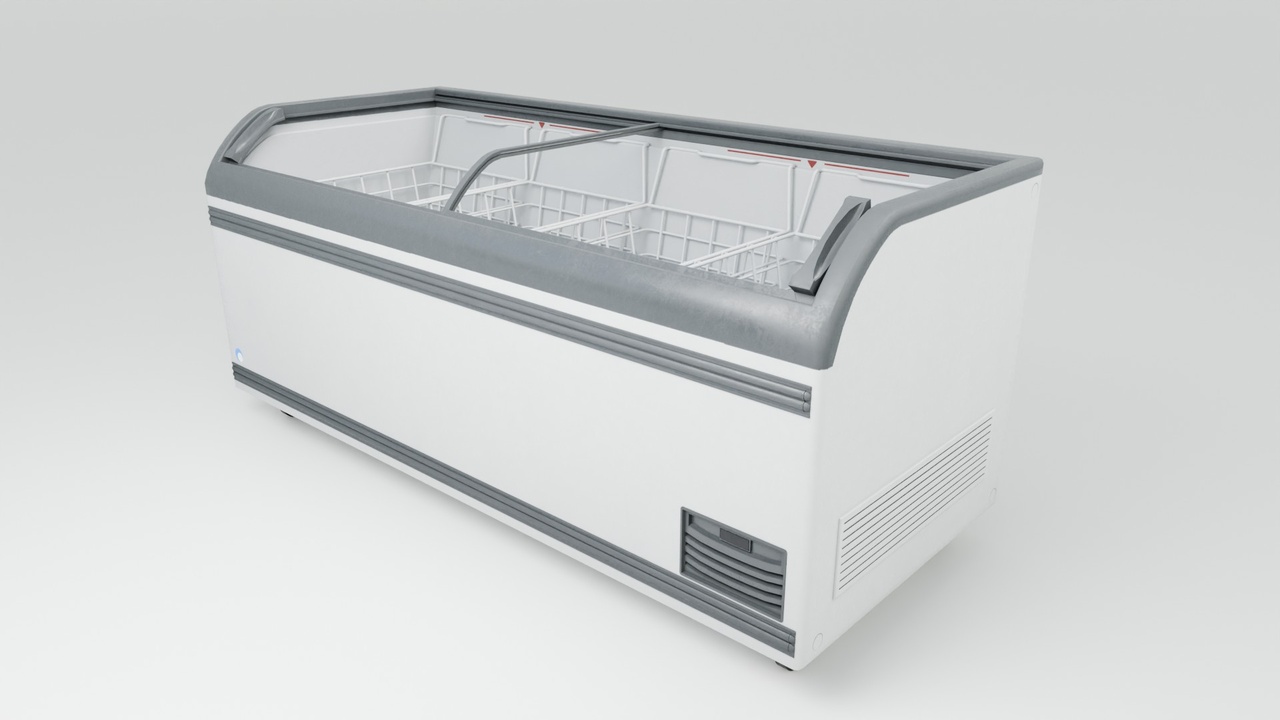 Grocery Store Top Display Freezer 제품 등록을 위한 미디어 1개