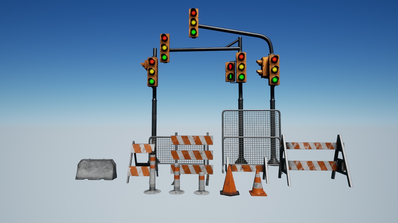 Media 1 for listing Traffic Lights & Props