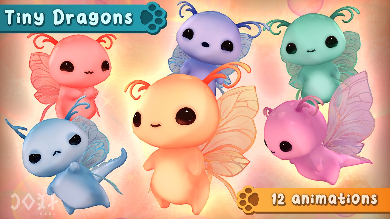 Media 1 for listing Tiny Dragons - Game Ready