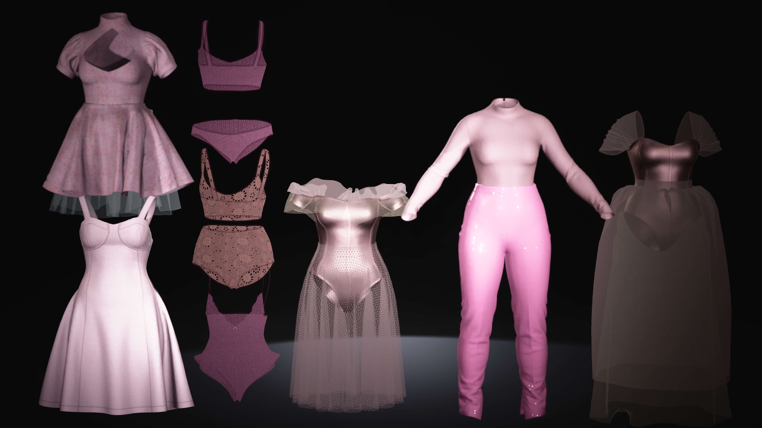 Media 1 for listing MetaHuman Cute Casual Female Outfit Pack
