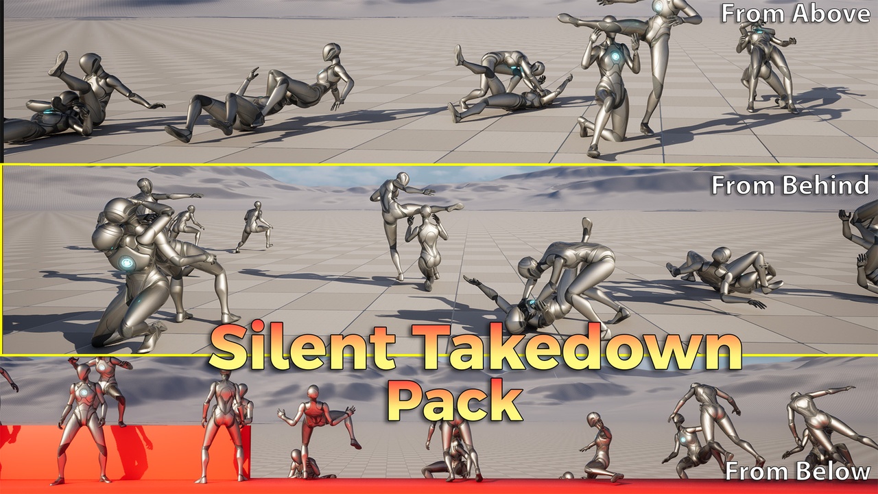 出品Silent Takedown Animation Packのメディア1