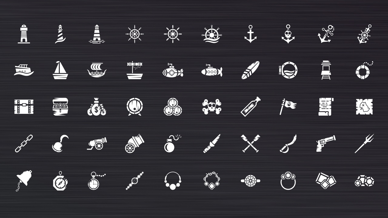 Media 1 for listing Customisable Icon Pack: Ocean