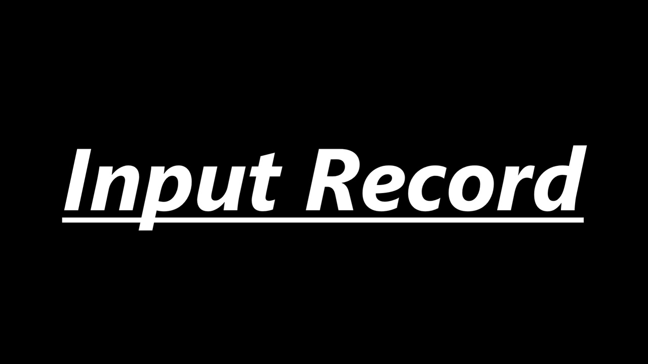 Media 1 for listing Input Record (Dev Tool)