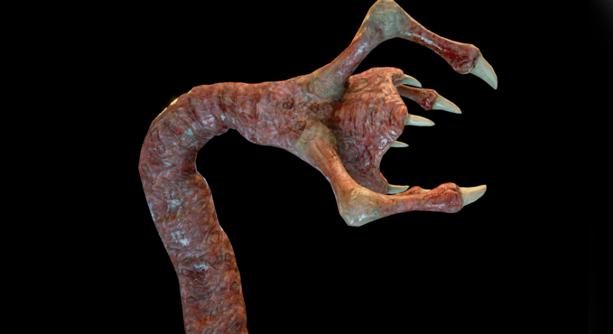 Meat Clawed Worm | Fab