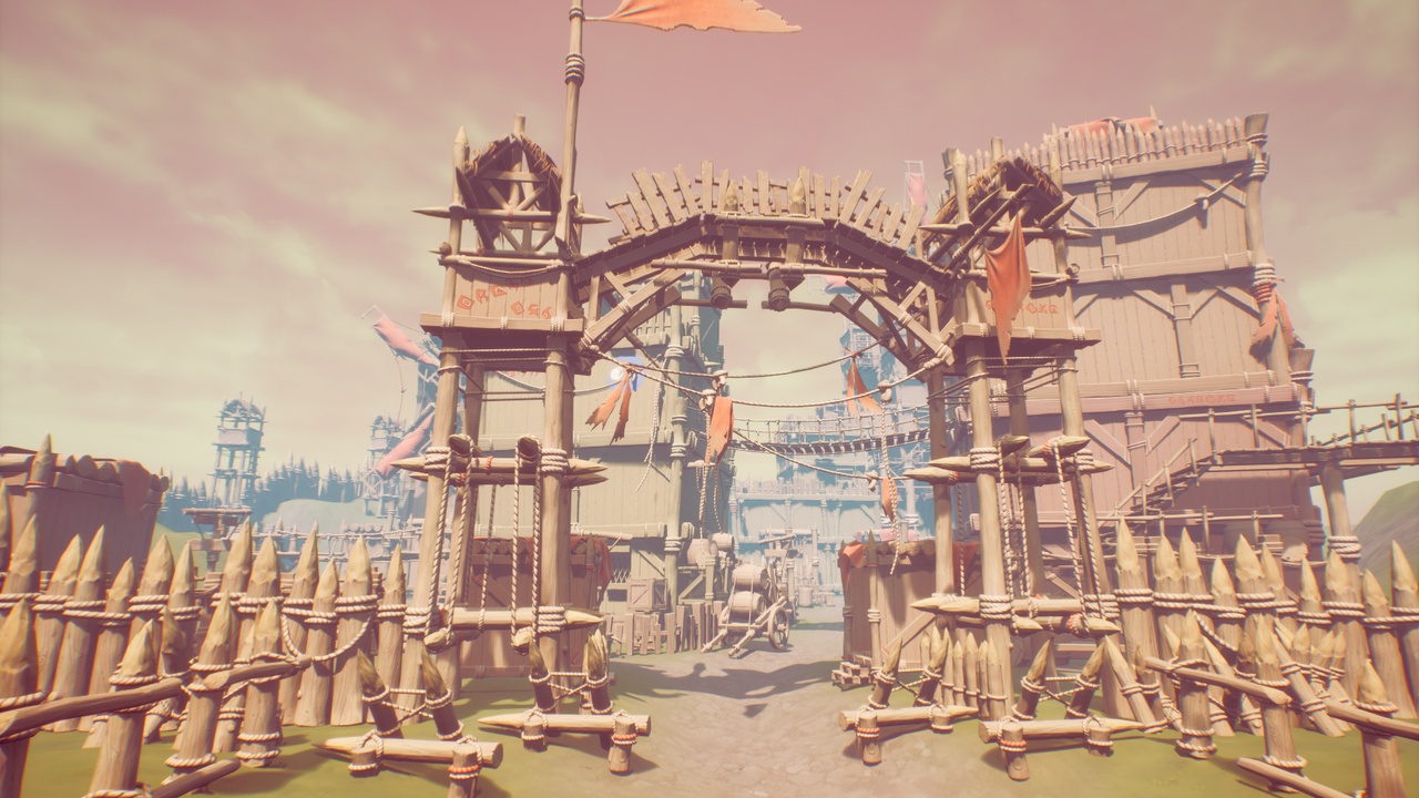 Media 1 for listing Stylized Wooden Village