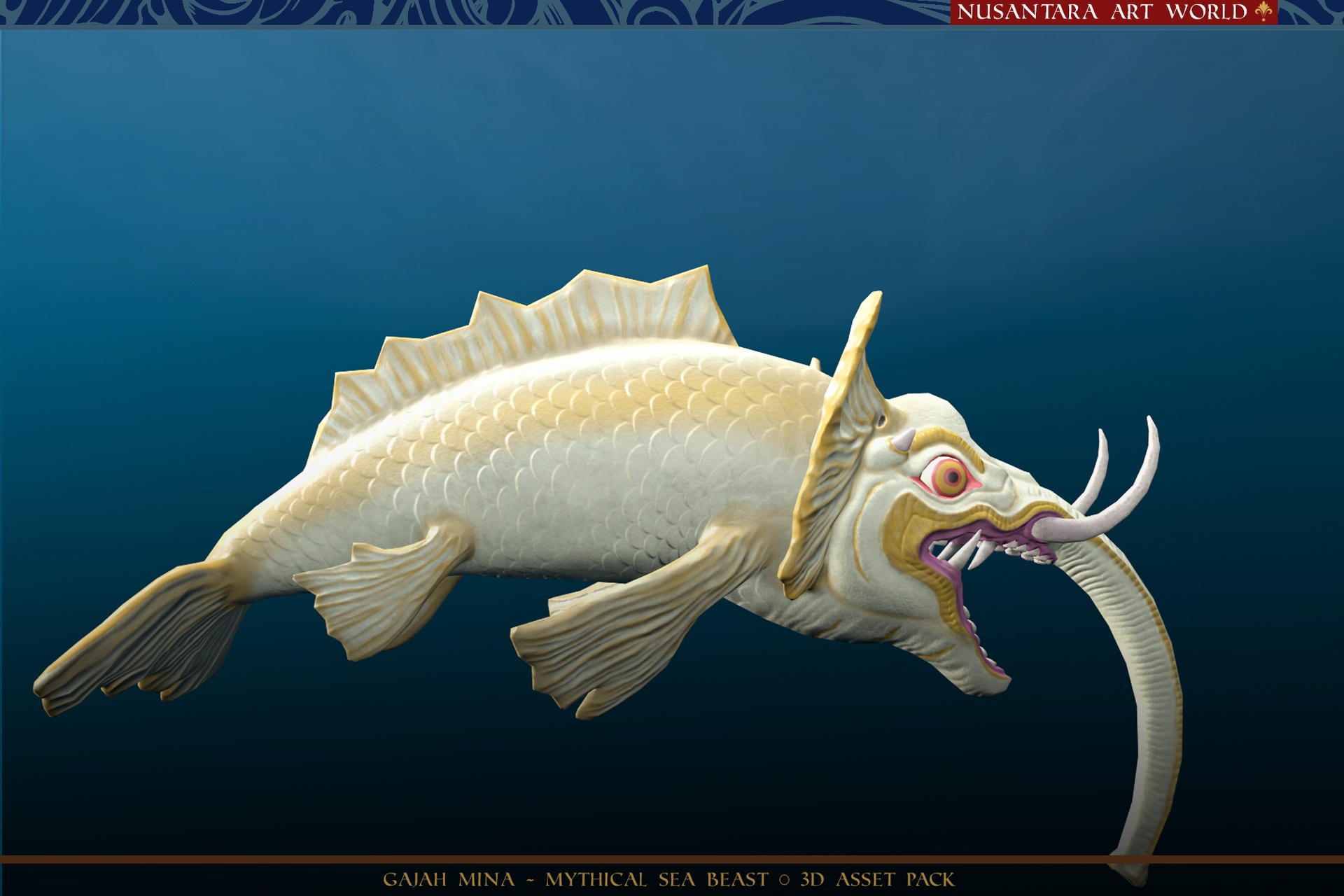 Media 1 for listing Gajah Mina - Mythical Sea Elephant