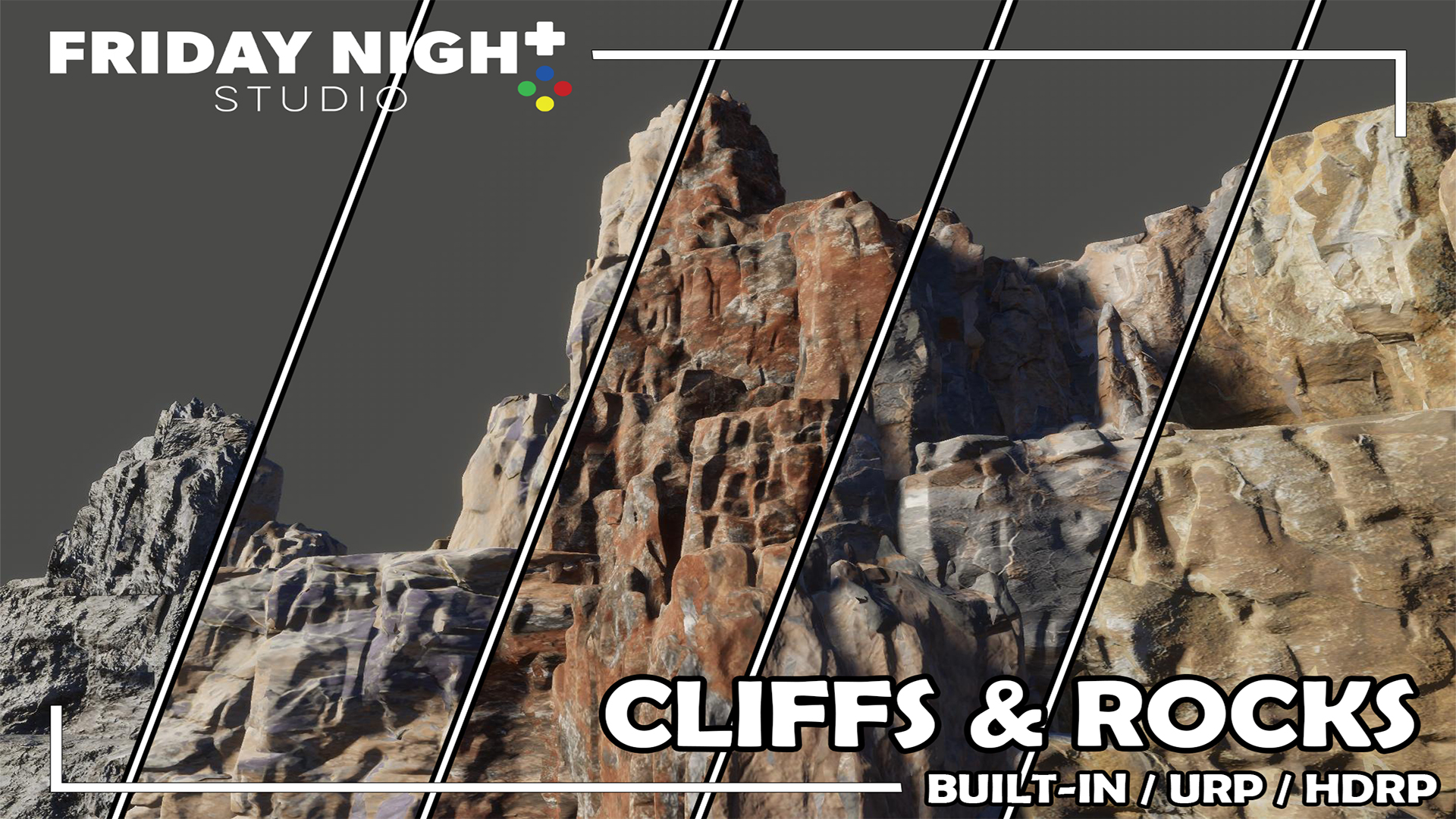 Ultimate Realistic Cliffs and Rocks MegaPack | Fab