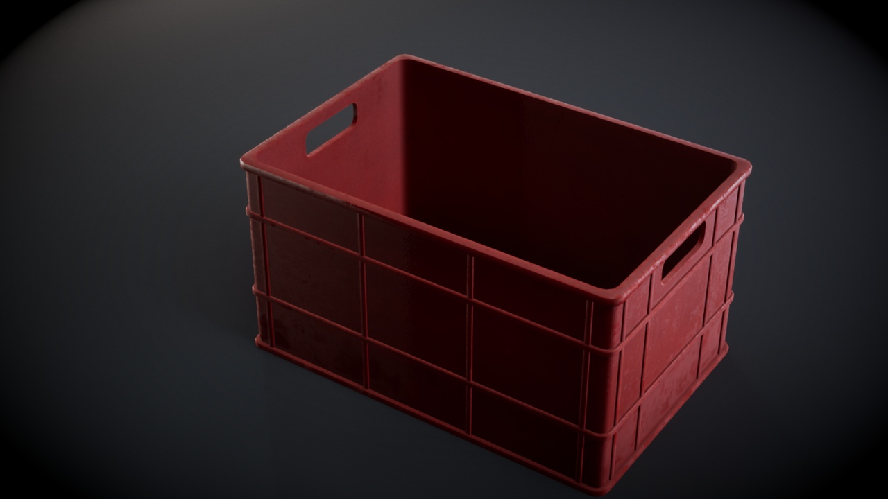 Media 1 for listing Warehouse Plastic Crate