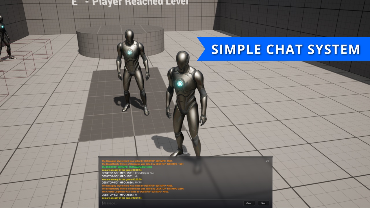 File multimediali per l'articolo Simple Chat System: 1