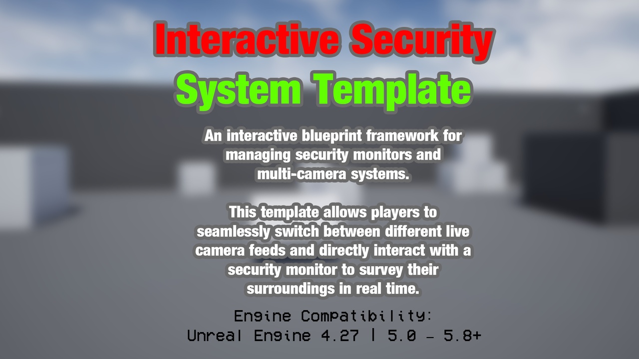 Media 1 for listing Interactive Security System Template