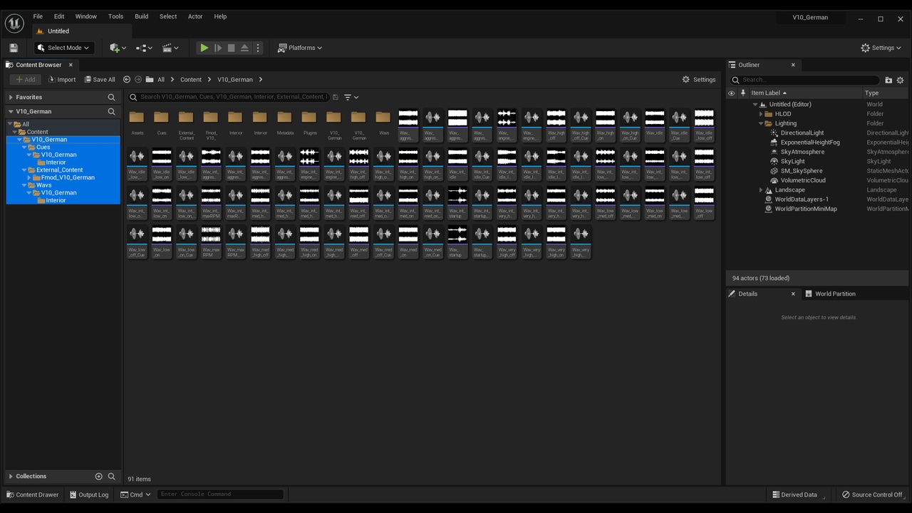Media 1 for listing German V10 Engine Sound