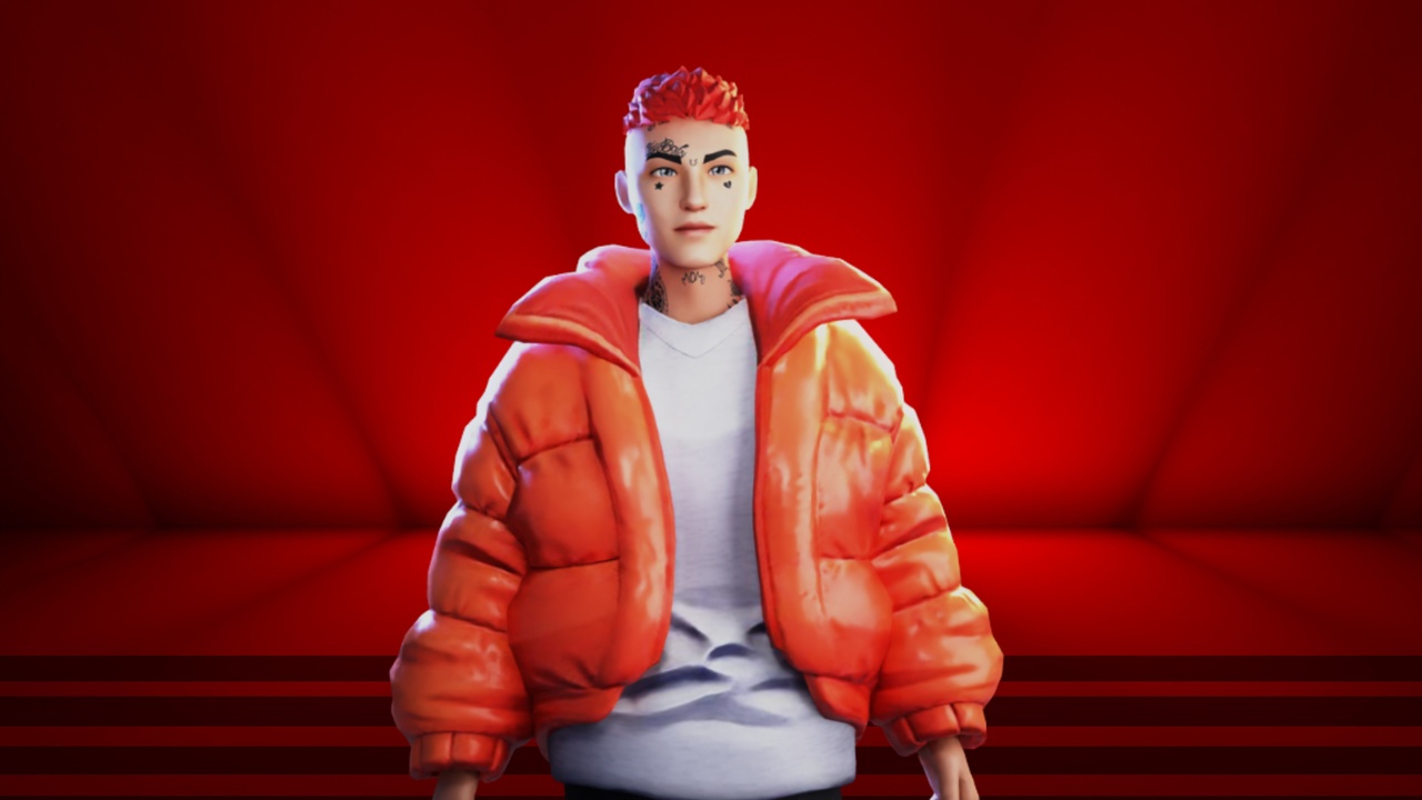 Medium 1 für Eintrag Male Stylized Character with Red Hairs