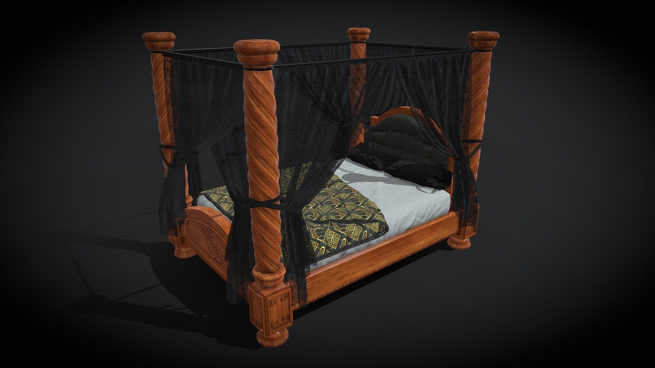 Media 1 for listing Canopy Bed