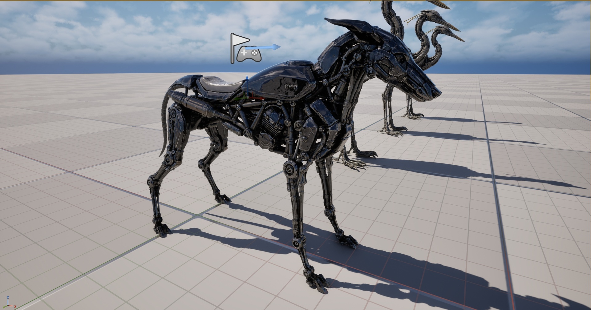Media 1 for listing AI Generated Animal Robots - Static Models