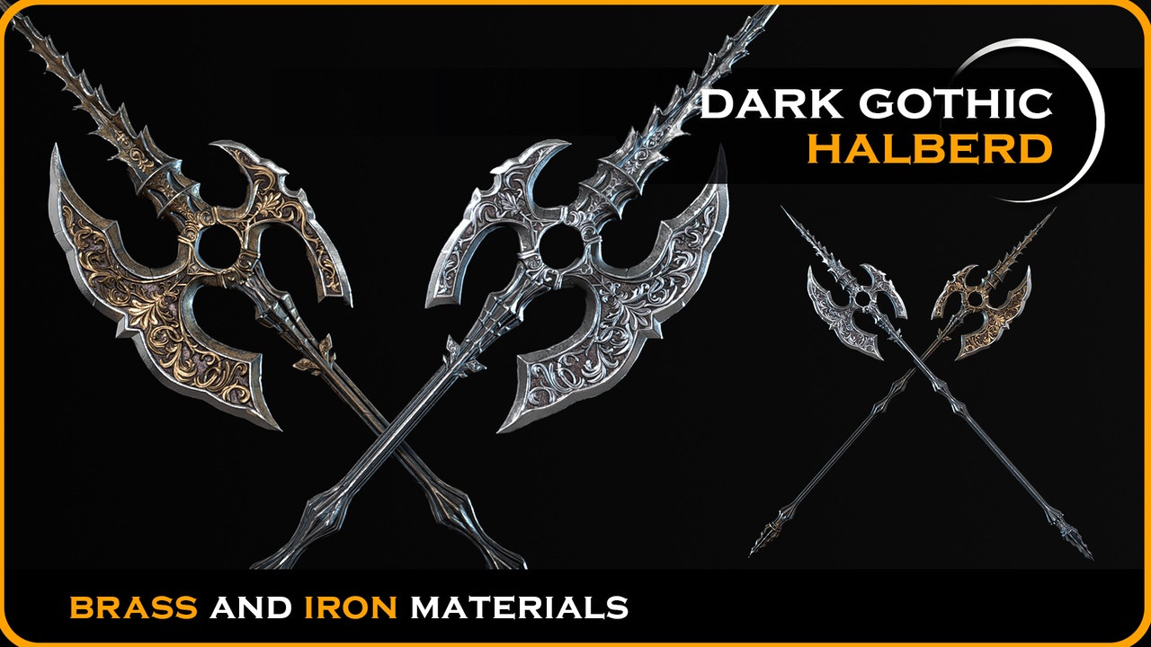 Media 1 for listing Dark Halberd