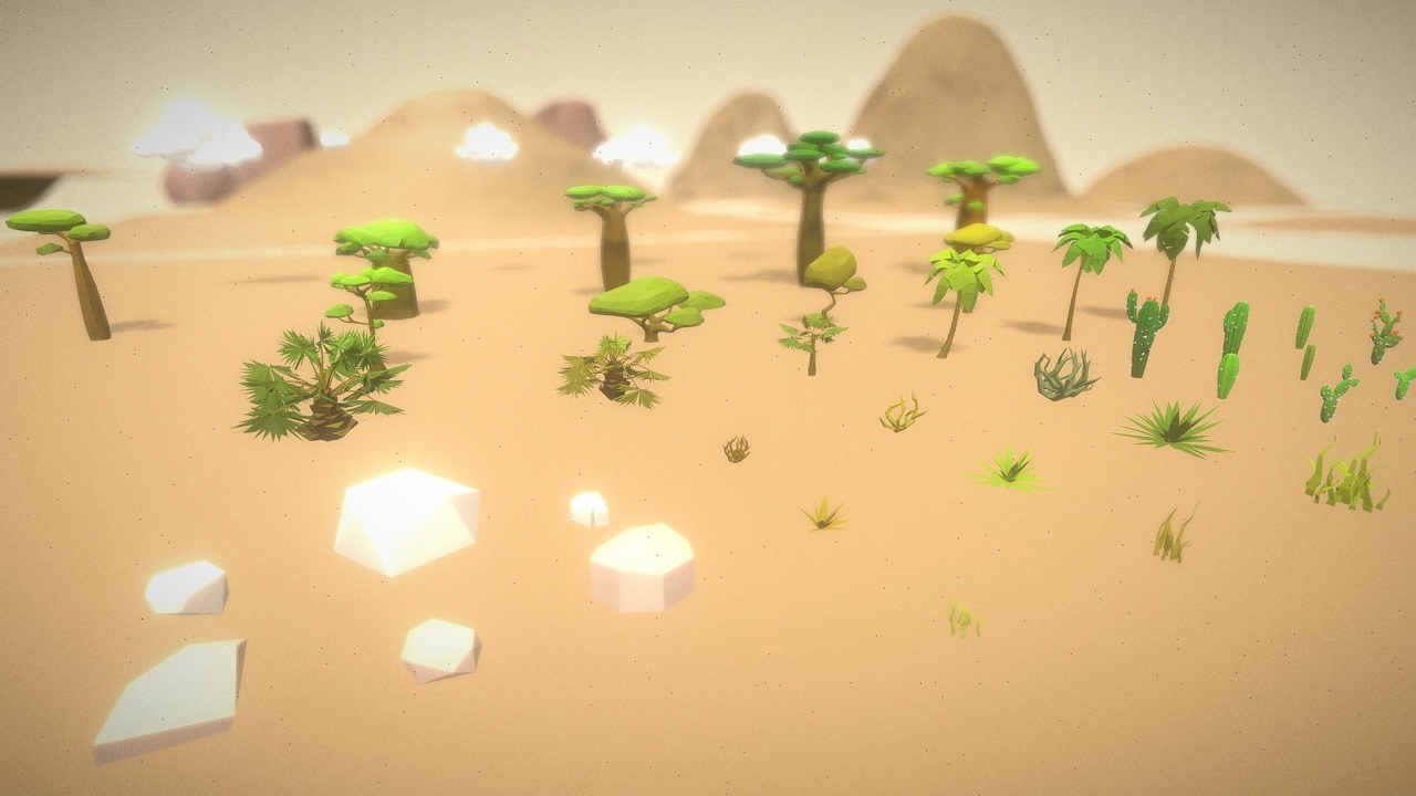 Media 1 for listing Environment Pack - Desert Nature