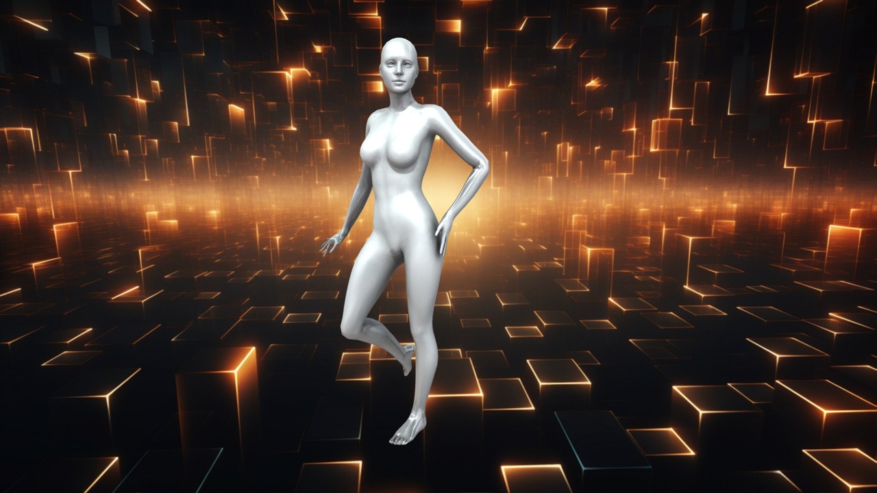Media 1 for listing Default Female Mannequin - Pose 1